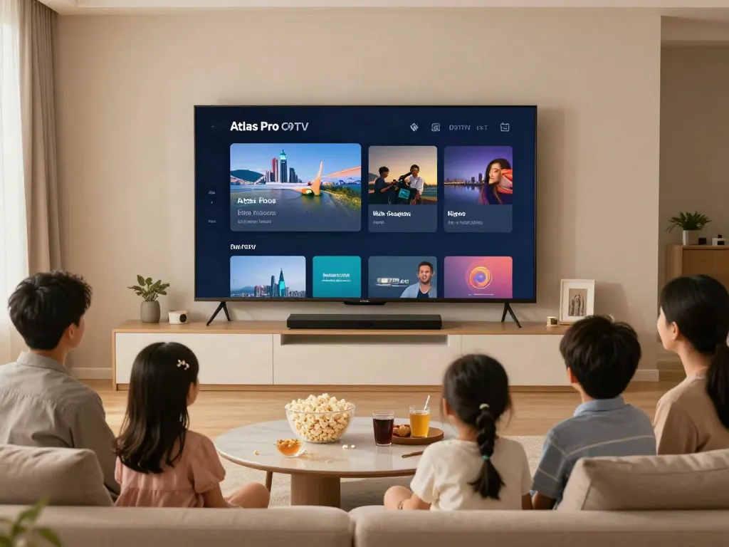 Téléchargez Atlas Pro ONTV pour profiter d'une expérience de cinéma à domicile.